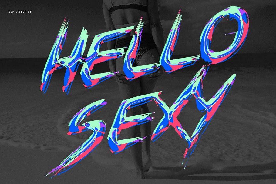 抽象油漆涂抹效果PS字体样式 ABSTRACT PAINT TEXT EFFECTS插图(6)