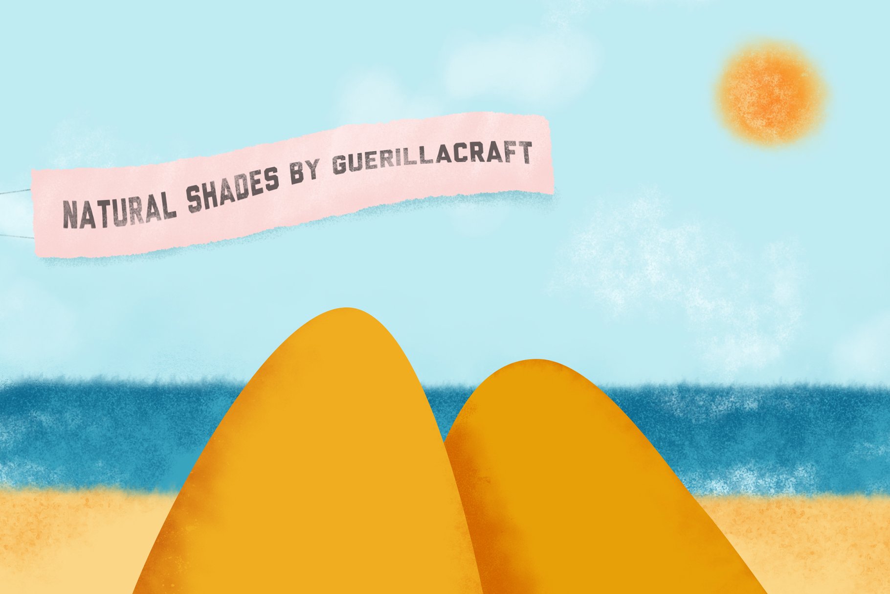 自然阴影PS压敏笔刷 Natural Shades For Adobe Photoshop插图(3)