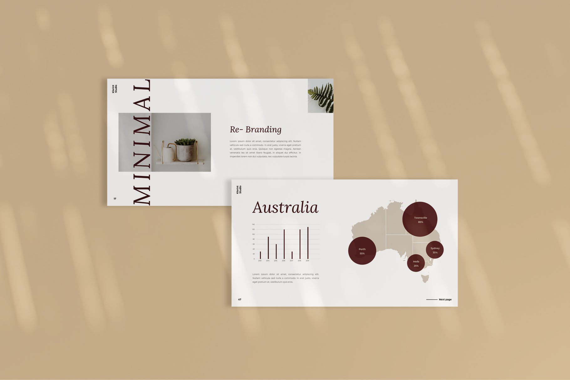 简约时尚风产品发布/项目融资Keynote演示文稿模板 Klorint Keynote插图(2)