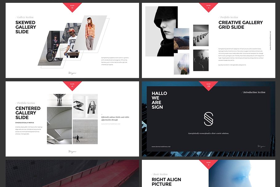 100+页创意视觉 Keynote 幻灯片模板 SIGN Keynote Presentation Template插图(2)