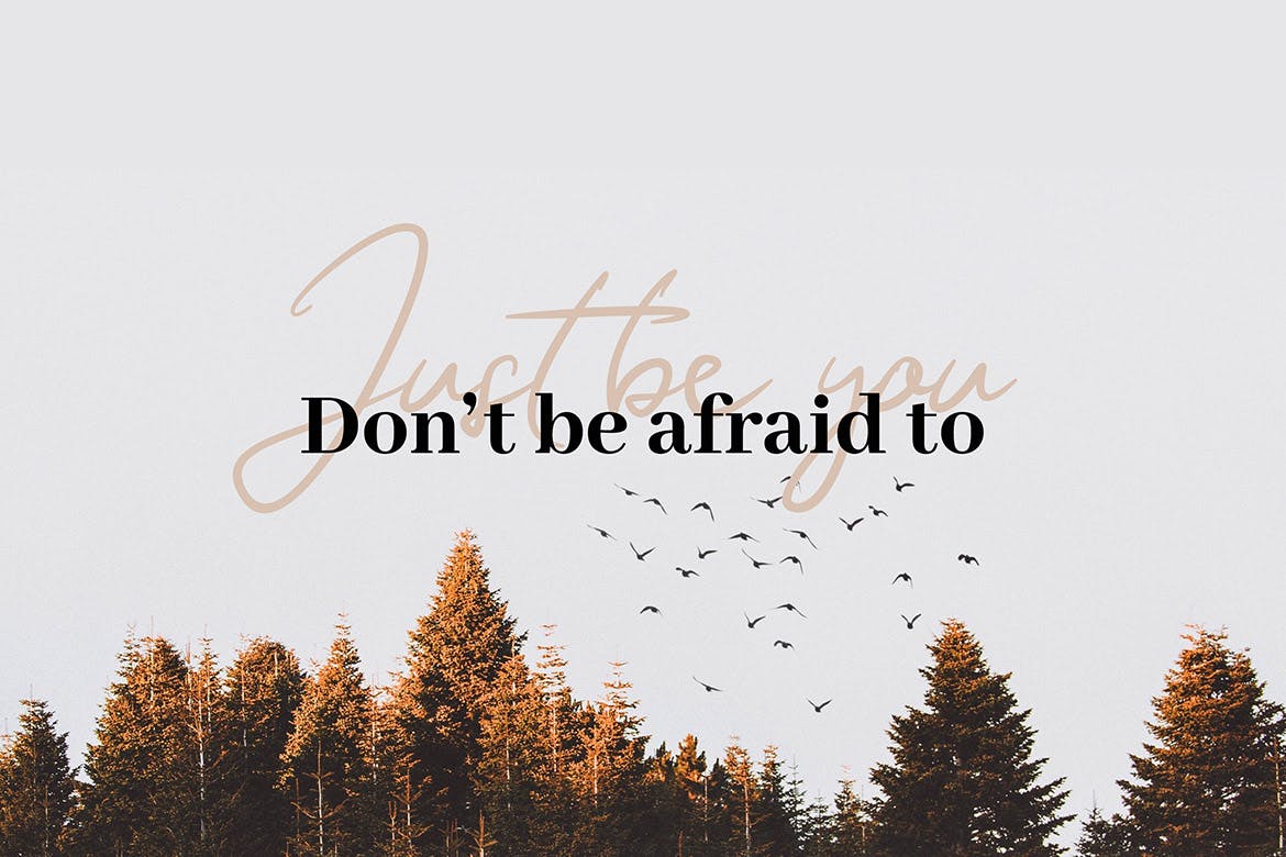 现代优雅英文书法艺术字体 Ravenstar – Modern Script Font插图(4)