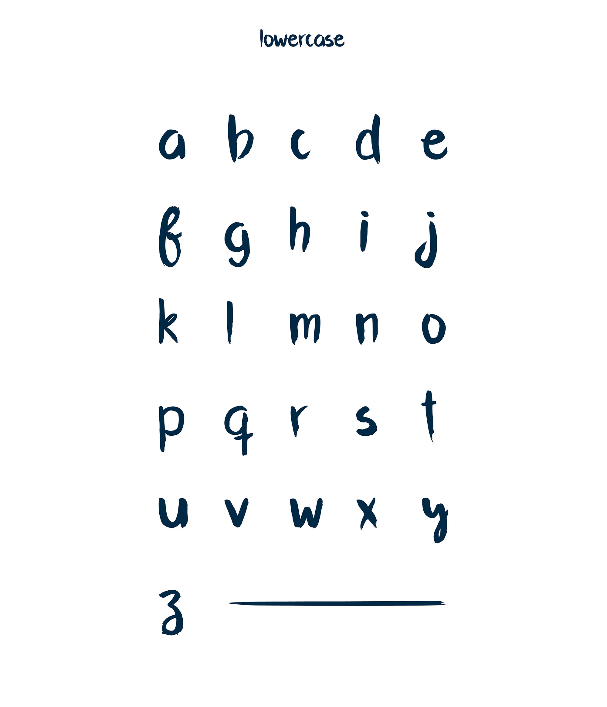 创意广告设计英文画笔手写字体 Flow Brush Font插图(3)