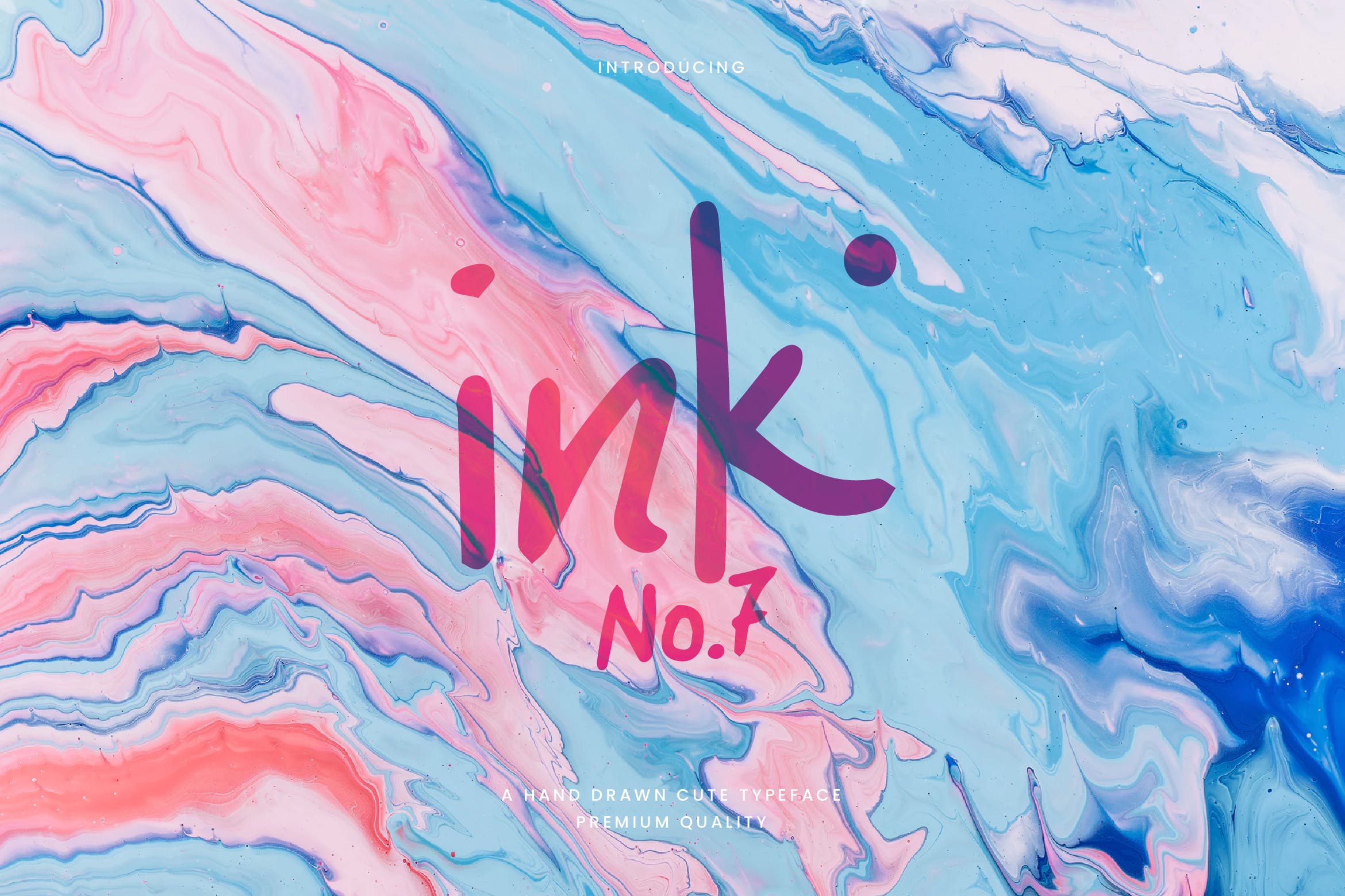 简约自然风格英文手写字体下载 Ink – Handwriting Font插图