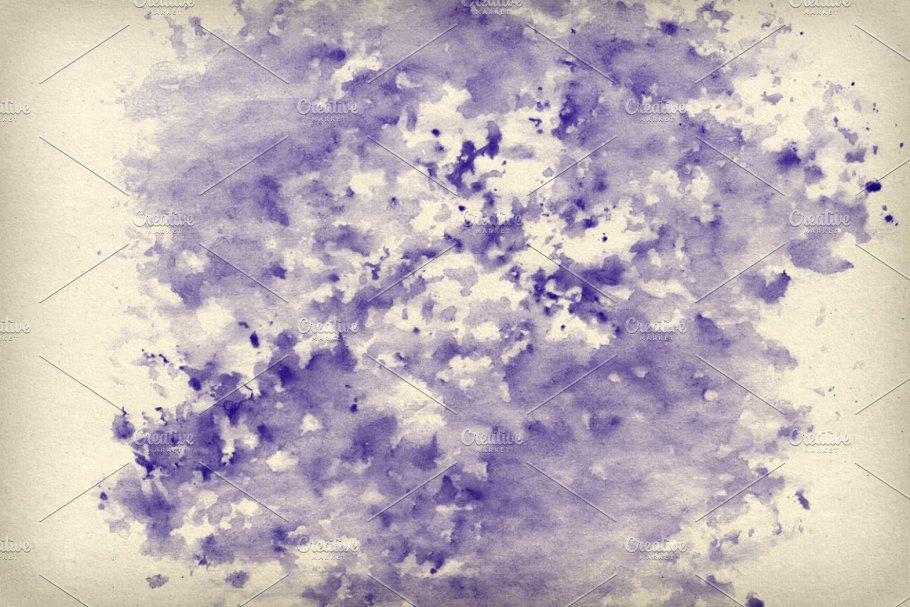 18款高分辨率水彩纹理PS笔刷 Mixed Art Brush Pack 1插图(4)