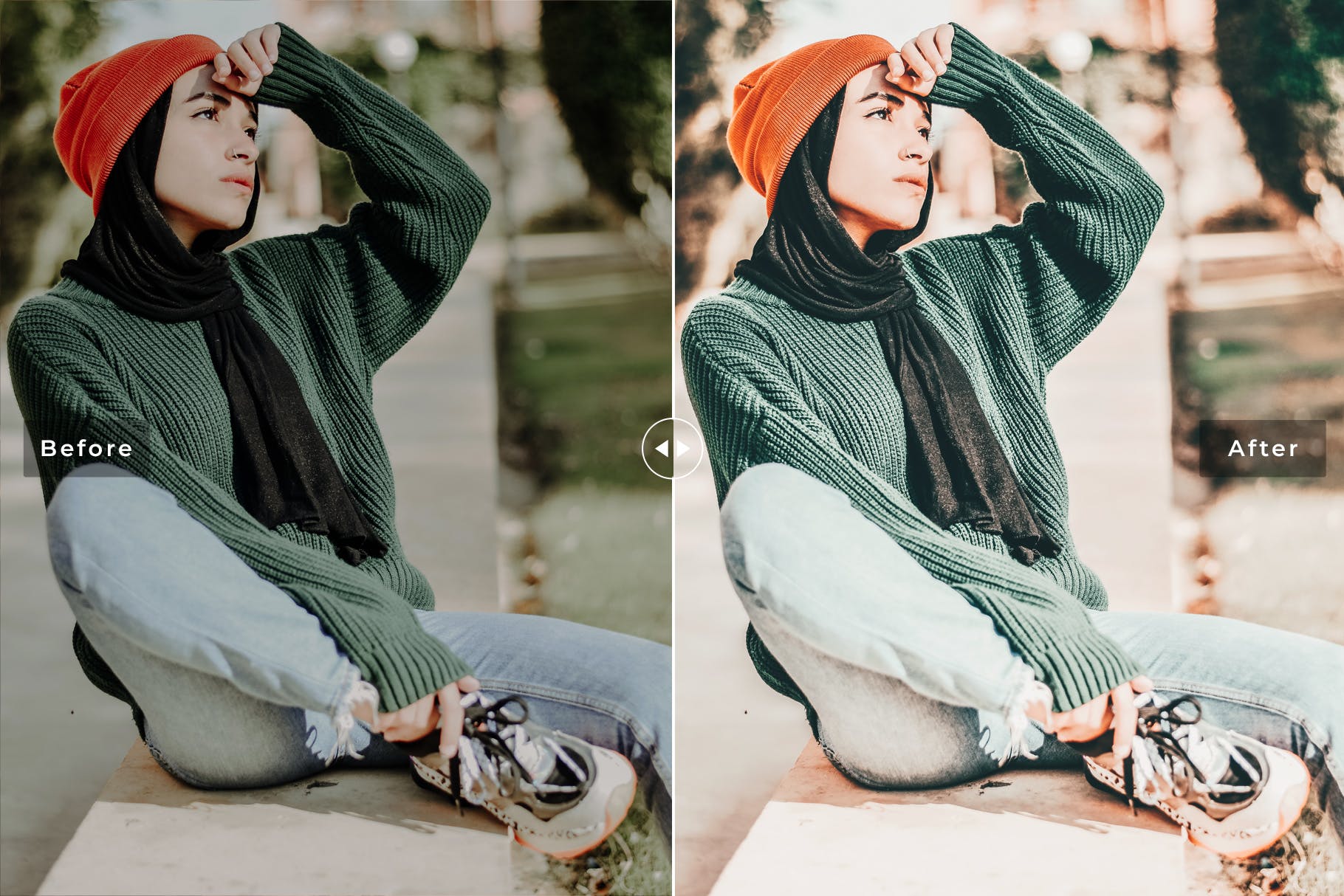 高阶人像摄影调色滤镜素材库精选LR预设 Rhapsody Mobile & Desktop Lightroom Presets插图(1)