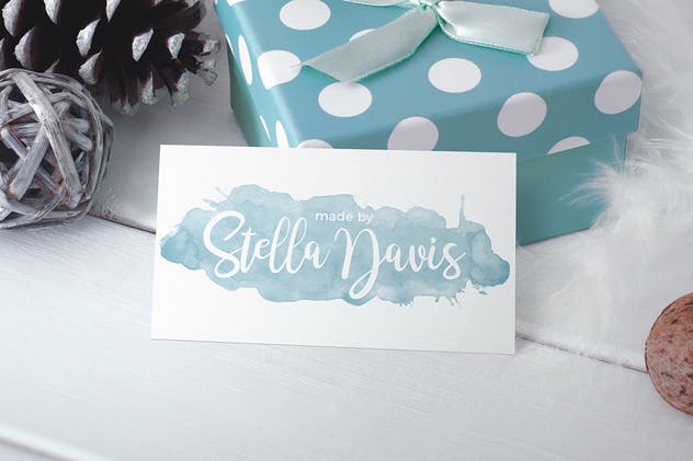 水彩笔画图案PS笔刷 Watercolor Brushes for Photoshop插图(2)