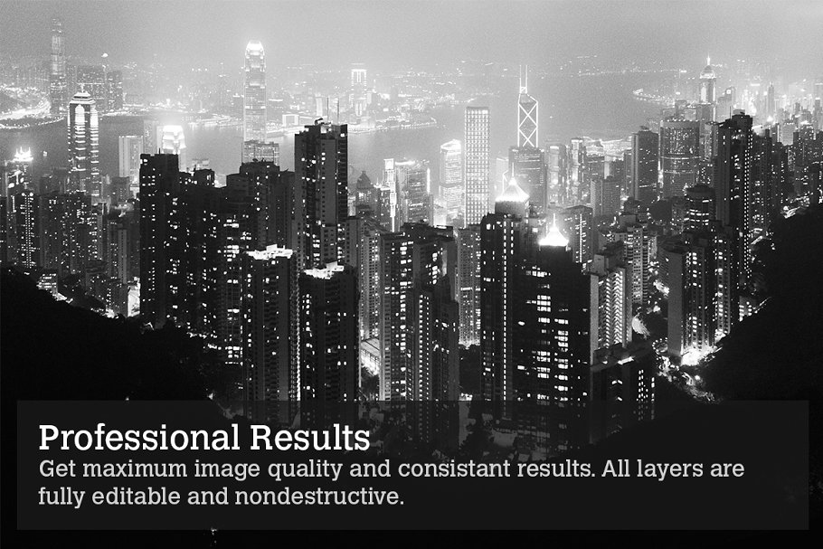 28款B&W黑白电影胶片效果PS动作合集 Silver – 28 Real B&W Film Emulations插图(4)