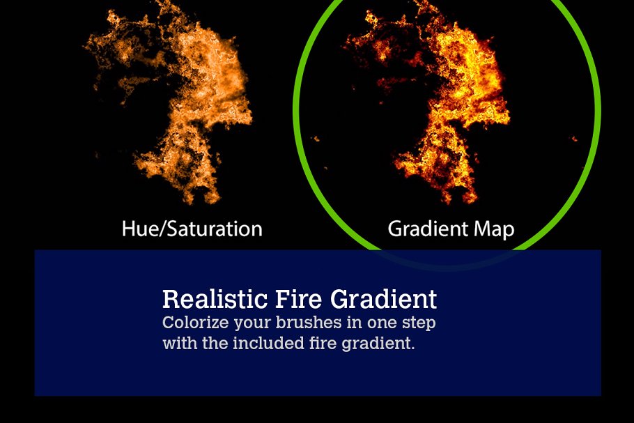 80款逼真火焰爆炸图形PS笔刷 80 Photorealistic Fire Explosions插图(3)