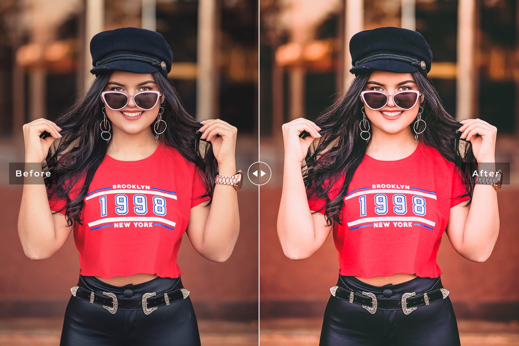 自然活力风格人物摄影后期处理LR调色预设 Perfect Colors Mobile & Desktop Lightroom Presets插图(2)