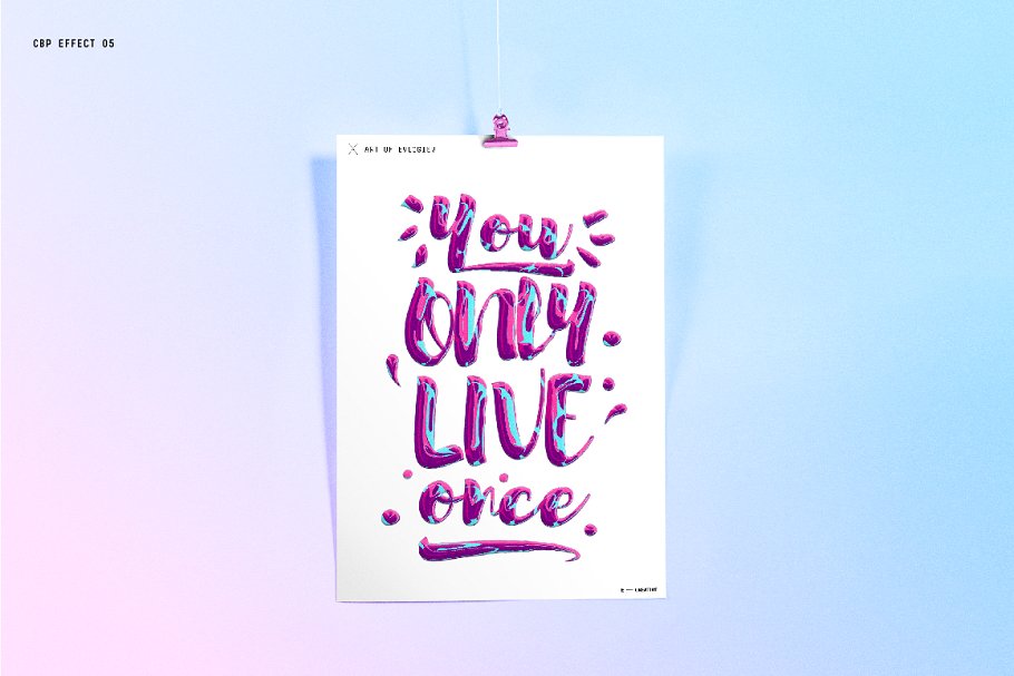 抽象油漆涂抹效果PS字体样式 ABSTRACT PAINT TEXT EFFECTS插图(5)