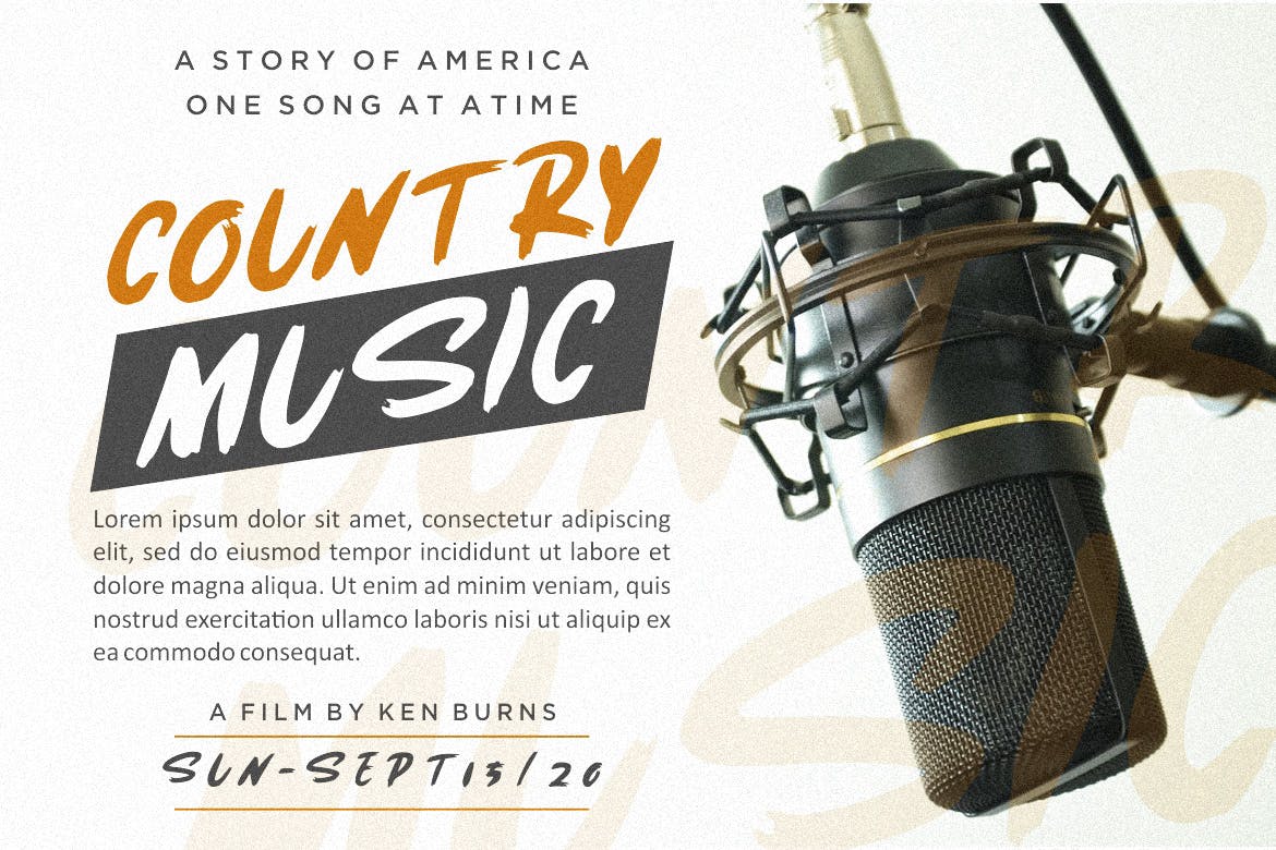 圆润厚实英文笔刷字体下载 Forqend Brush Typeface插图(5)