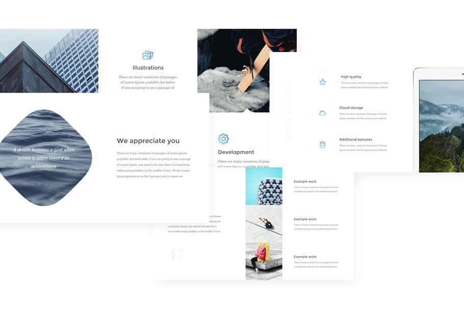 80+页时尚创意 PPT 模板 Athena PowerPoint Presentation插图(5)