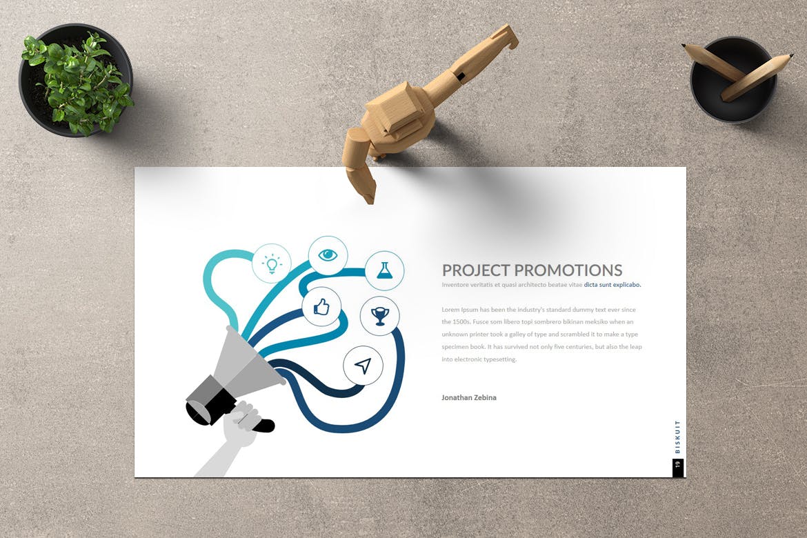 公司业务简介Keynote演示文稿设计模板 Biskuit – Keynote Template插图(4)