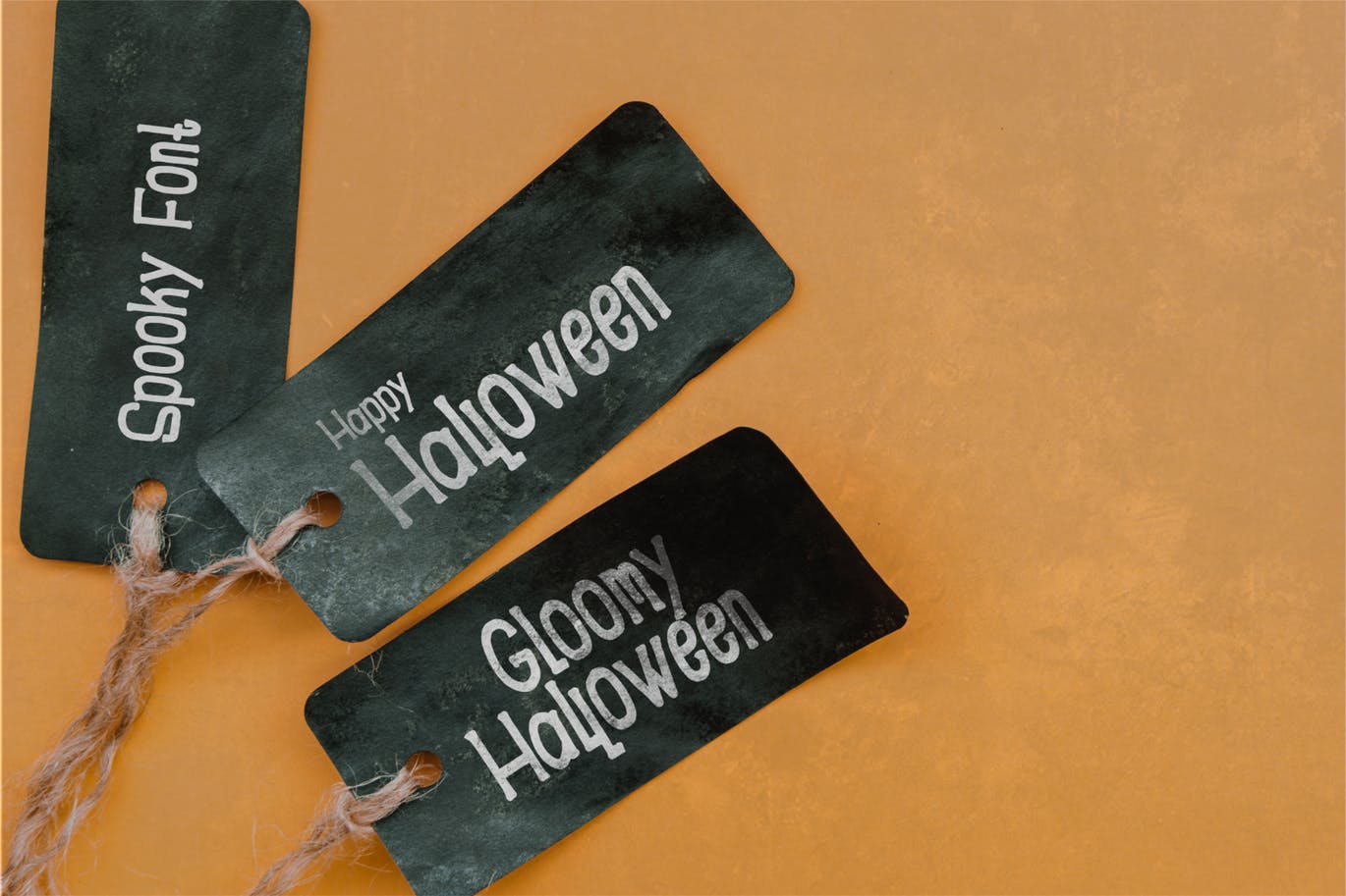 万圣节主题设计英文无衬线字体 Gloomy – Halloween Font插图(4)