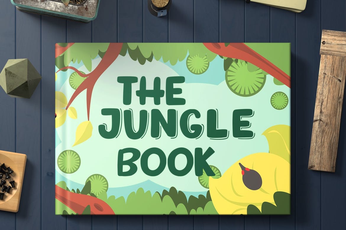 儿童主题设计绝配英文卡通可爱风格无衬线字体 Playfull Joyful Sans插图(2)