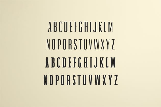 现代独特无衬线＆衬线设计字体Carla系列 Carla Duo Font Family Pack插图(1)