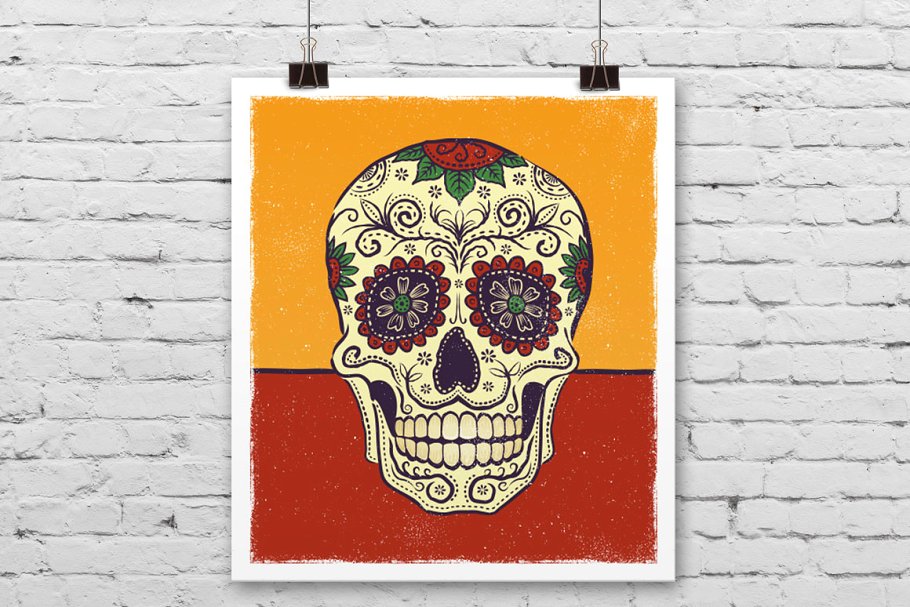 创意海报印刷效果AI笔刷 Poster Press – Screen-Print Creator插图(6)