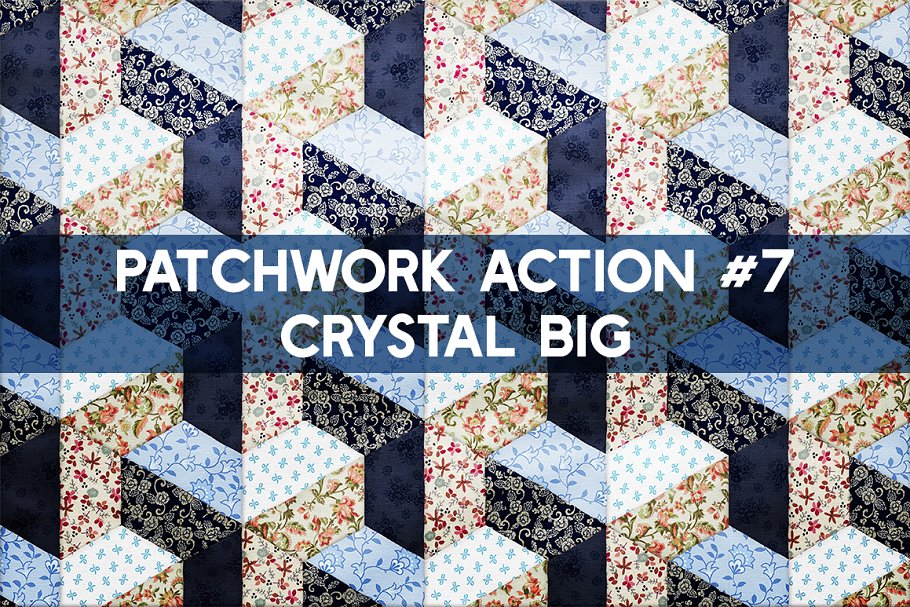 创意拼凑效果PS笔刷&图层样式合集 PATCHWORK Effect Photoshop TOOLKIT插图(12)