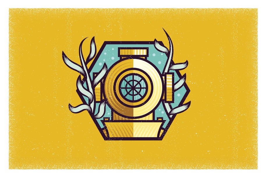 创意海报印刷效果AI笔刷 Poster Press – Screen-Print Creator插图(8)