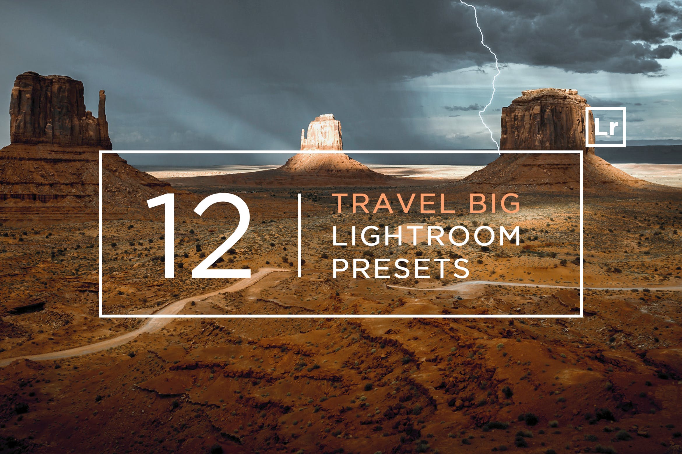 12个旅游景点摄影后期加工LR预设 12 Travel BIG Lightroom Presets插图