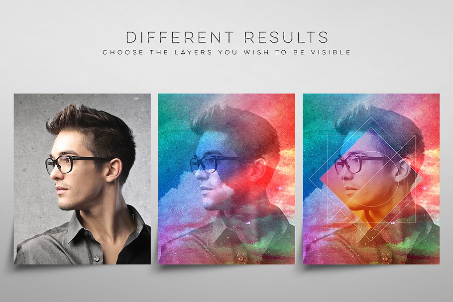 复古嬉皮文化艺术模板 Vintage Hipster Art Templates Bundle插图(9)