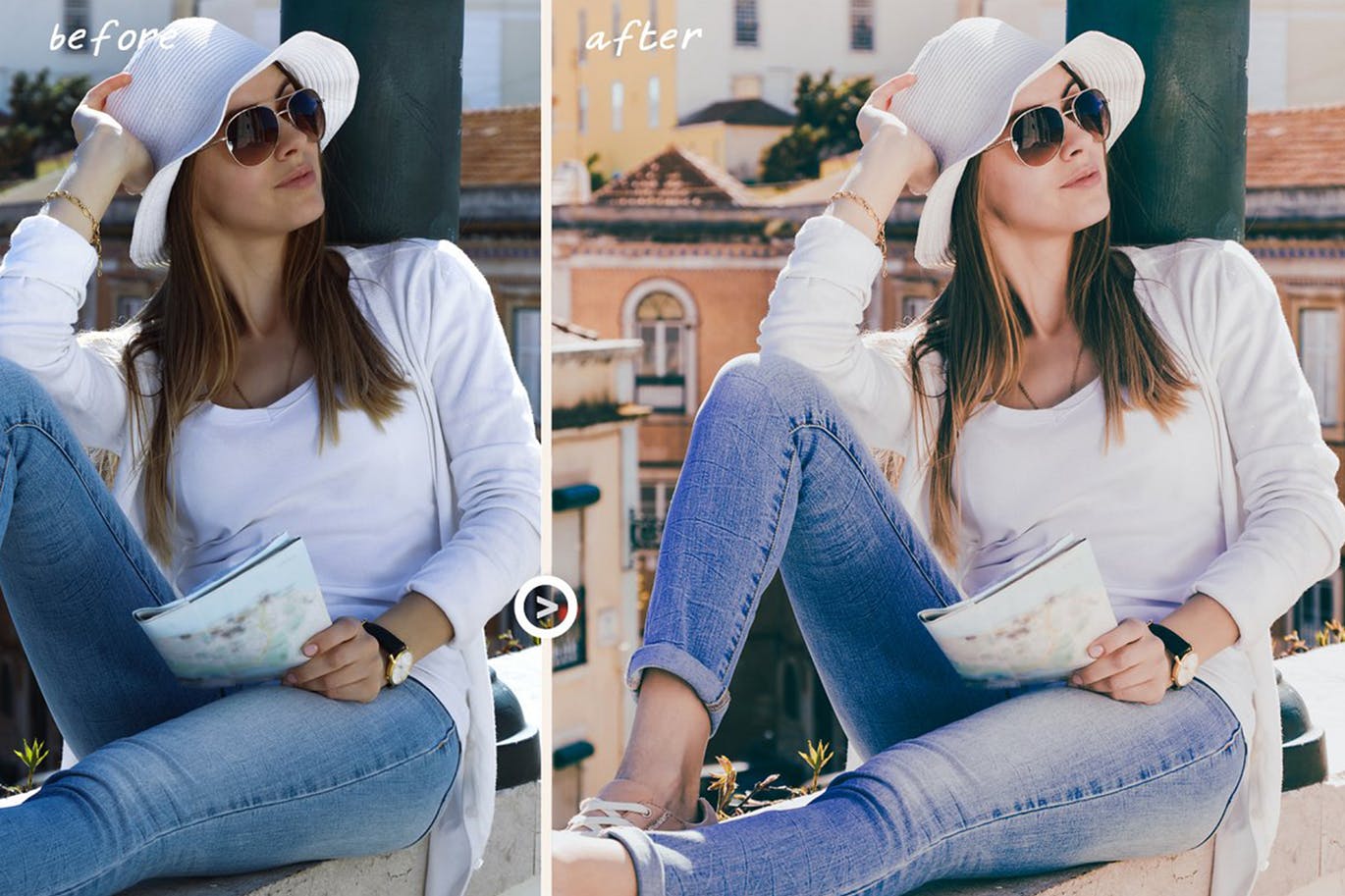 夏日风格照片LR调色滤镜预设 Summer Vibes Lightroom Presets插图(1)