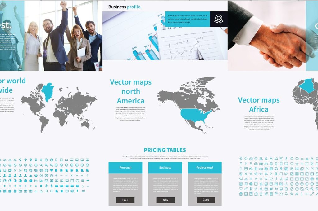 清爽实用的商务PPT模版下载[key]插图(4)