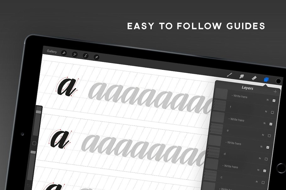 Procreate手绘工具包-纹理&笔刷合集 BrushScript Bundle for Procreate插图(6)