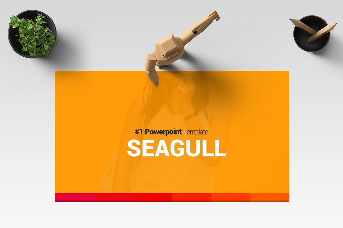 企业市场规划/业务介绍谷歌幻灯片模板 SEAGULL Google Slides插图(1)