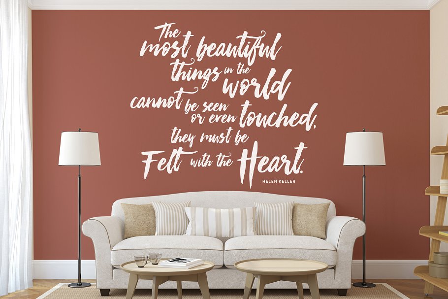 画笔手写英文字体 Boutique Script + PSD Styles插图(6)