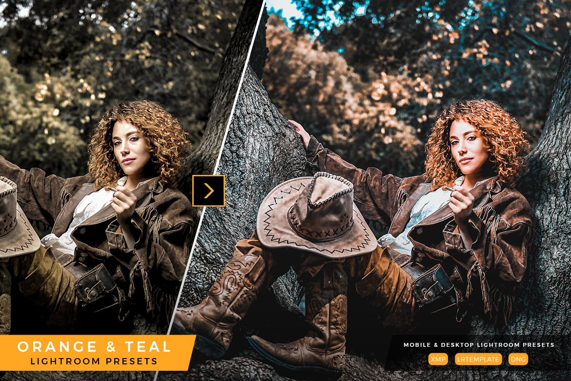 橙色&深绿色色调照片调色滤镜素材库精选LR预设 Orange and Teal Lightroom Presets插图(11)