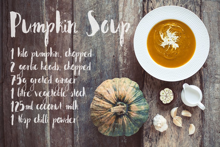 手绘风格手写草书英文字体 Bronks – Handpainted Script +Extras!插图(4)