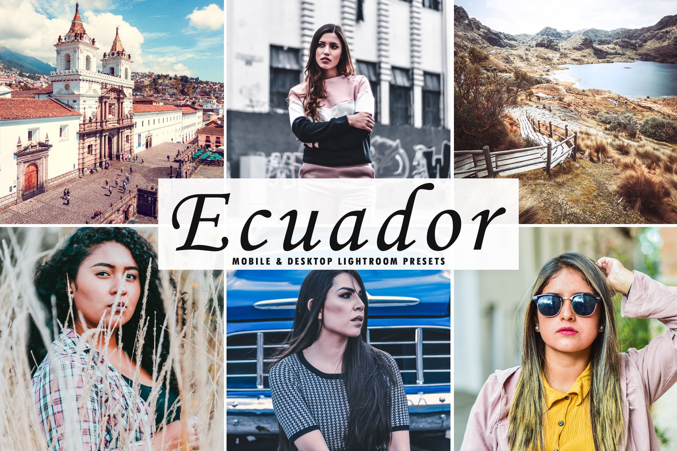冷暖色调完美结合Lightroom调色预设 Ecuador Mobile & Desktop Lightroom Presets插图