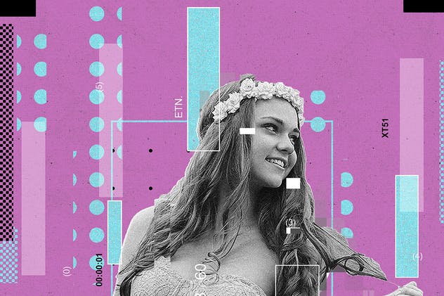 现代抽象海报设计风格效果PS动作 Modern Poster Photoshop Action插图(8)