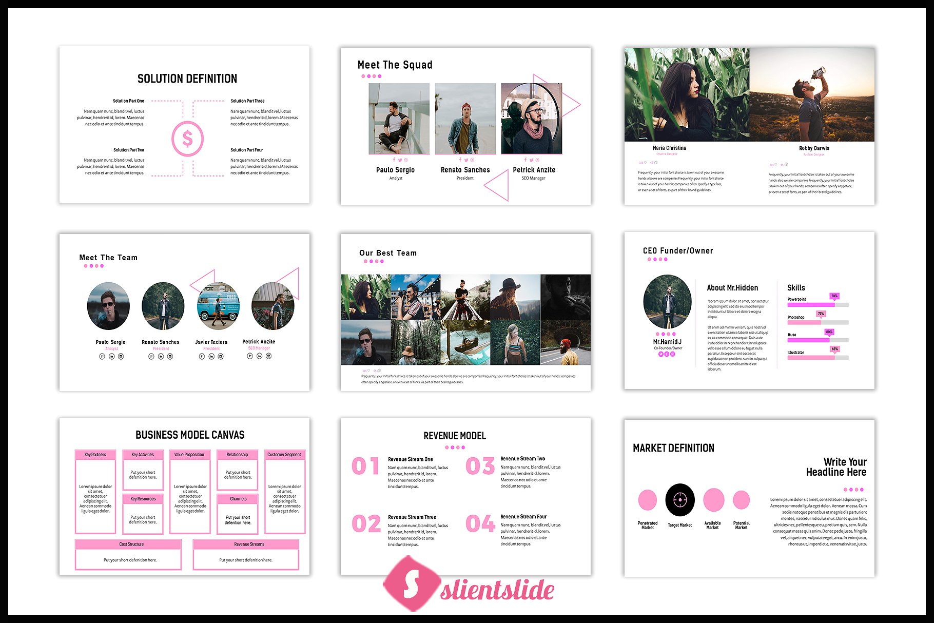 LAMMA业务演示特色ppt模板插图(5)