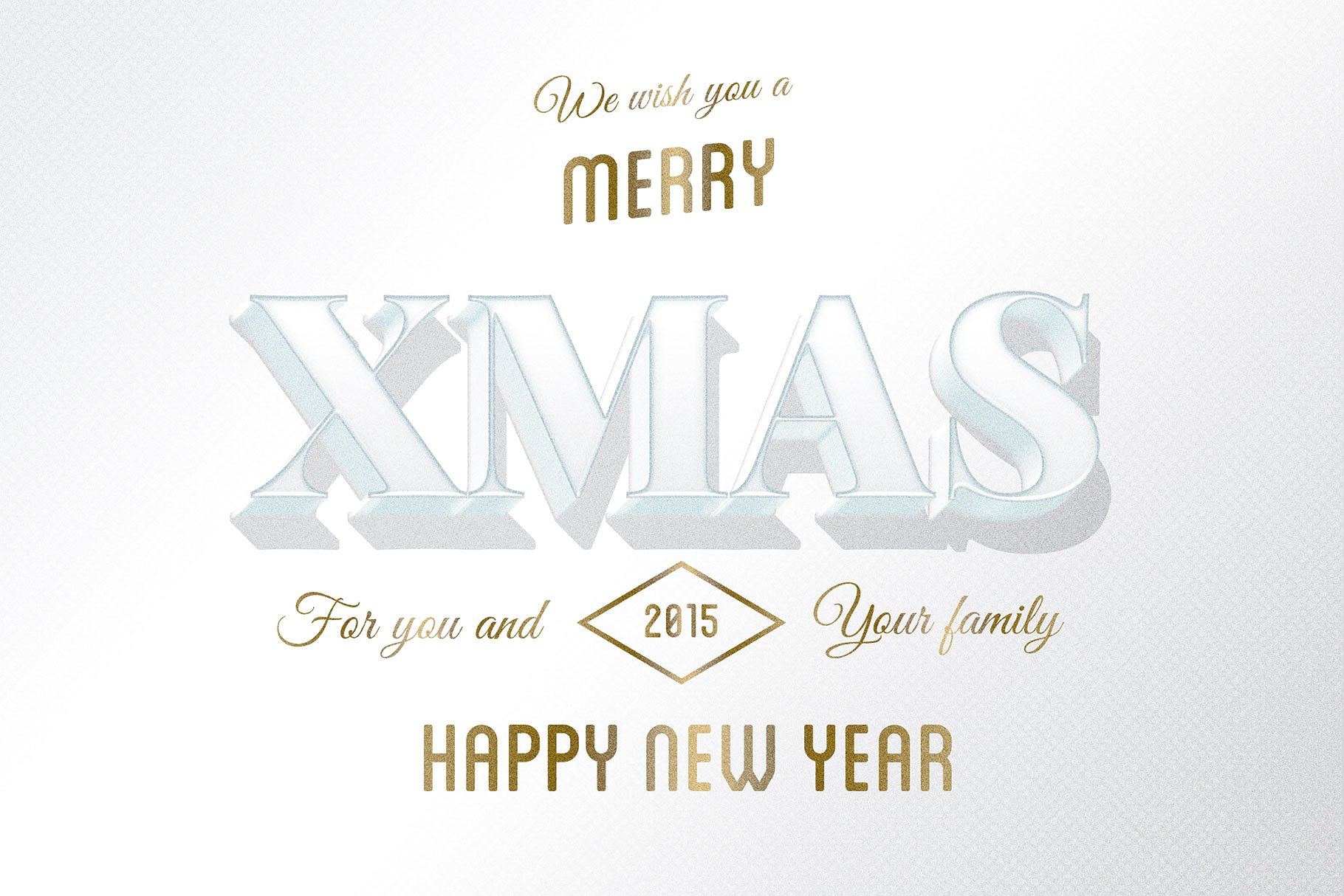 圣诞节主题文本效果图层样式 Merry Christmas Text Effects插图(7)