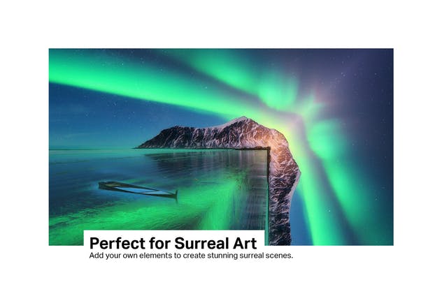 10款90度直角折叠创意效果照片后期处理PS动作 Inception – 10 Photoshop Actions插图(3)