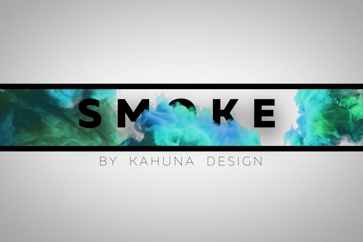 高端超强直觉冲击力的烟雾文字效果photoshop图层样式插图(5)