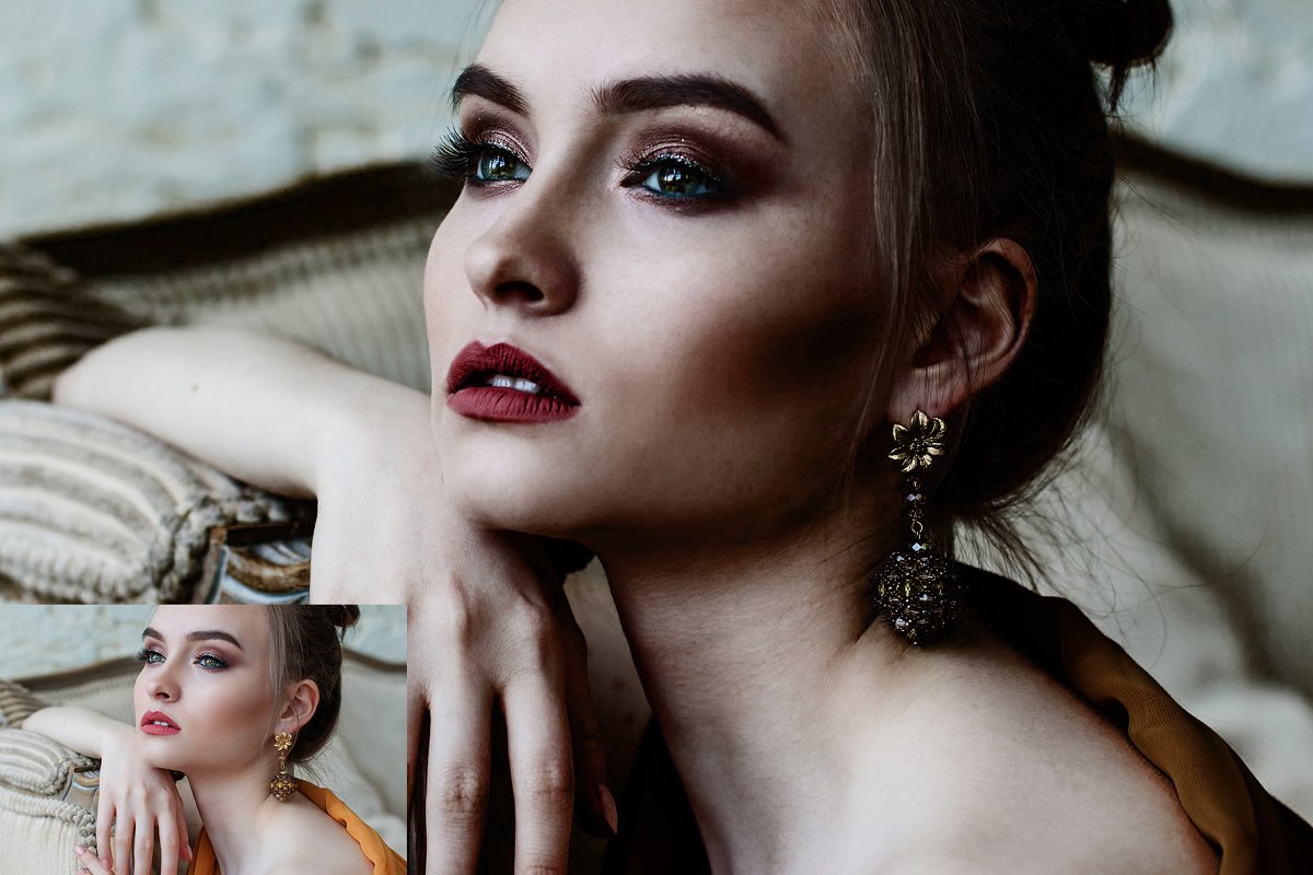 深色皮肤色调专业摄影Photoshop动作下载 Dark Skin Tone – PS Action插图(4)