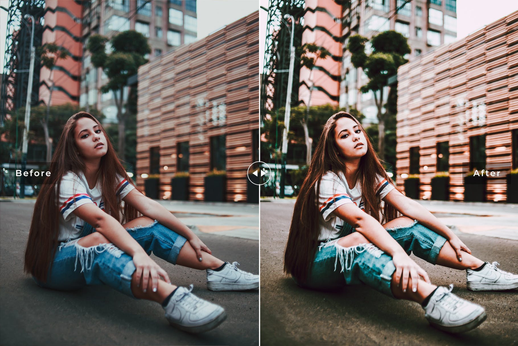 低对比度暖色调人像摄影LR调色滤镜预设 Moscato Mobile & Desktop Lightroom Presets插图(4)