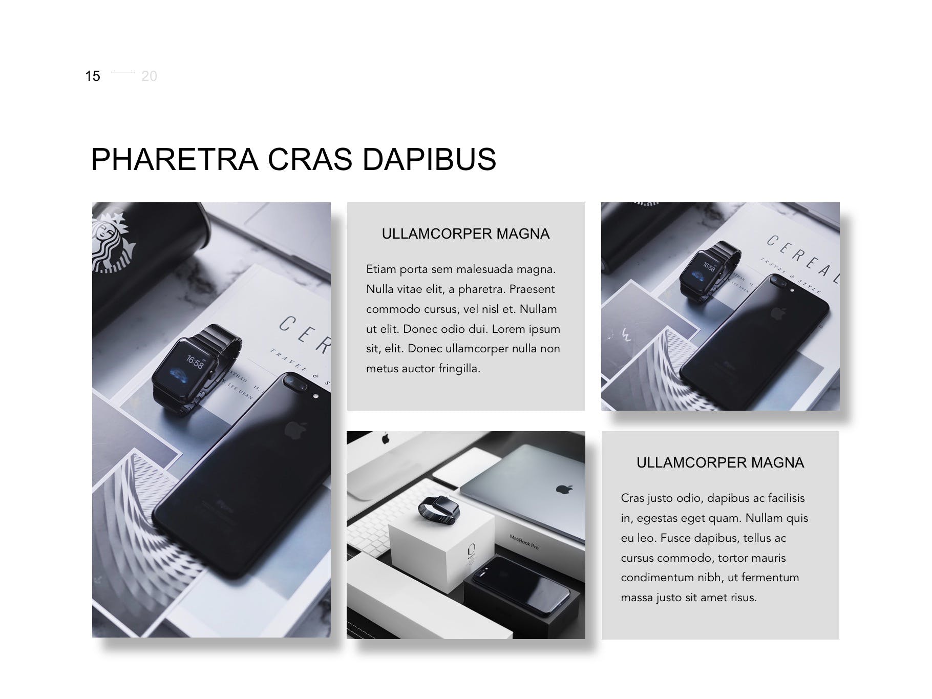 科技感产品设计展示谷歌幻灯片模板 Product Showcase Google Slides Template插图(12)