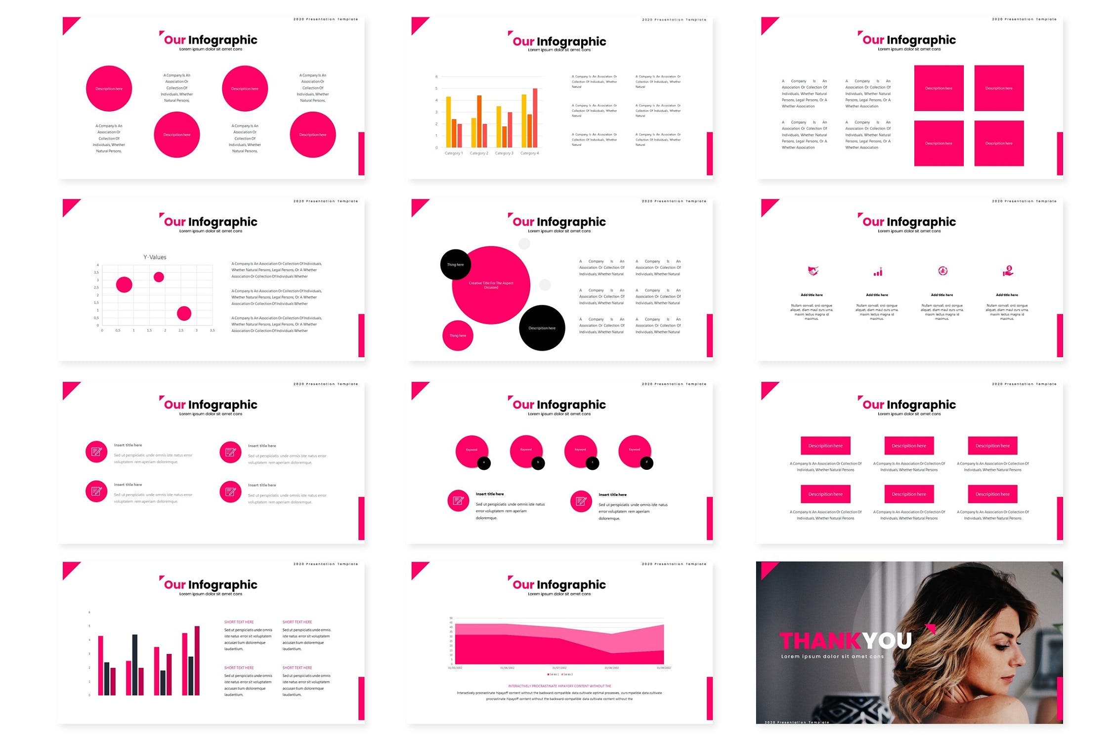 妇女/家庭/女性团队主题素材库精选Keynote模板设计模板 Charmings – Keynote Template插图(4)