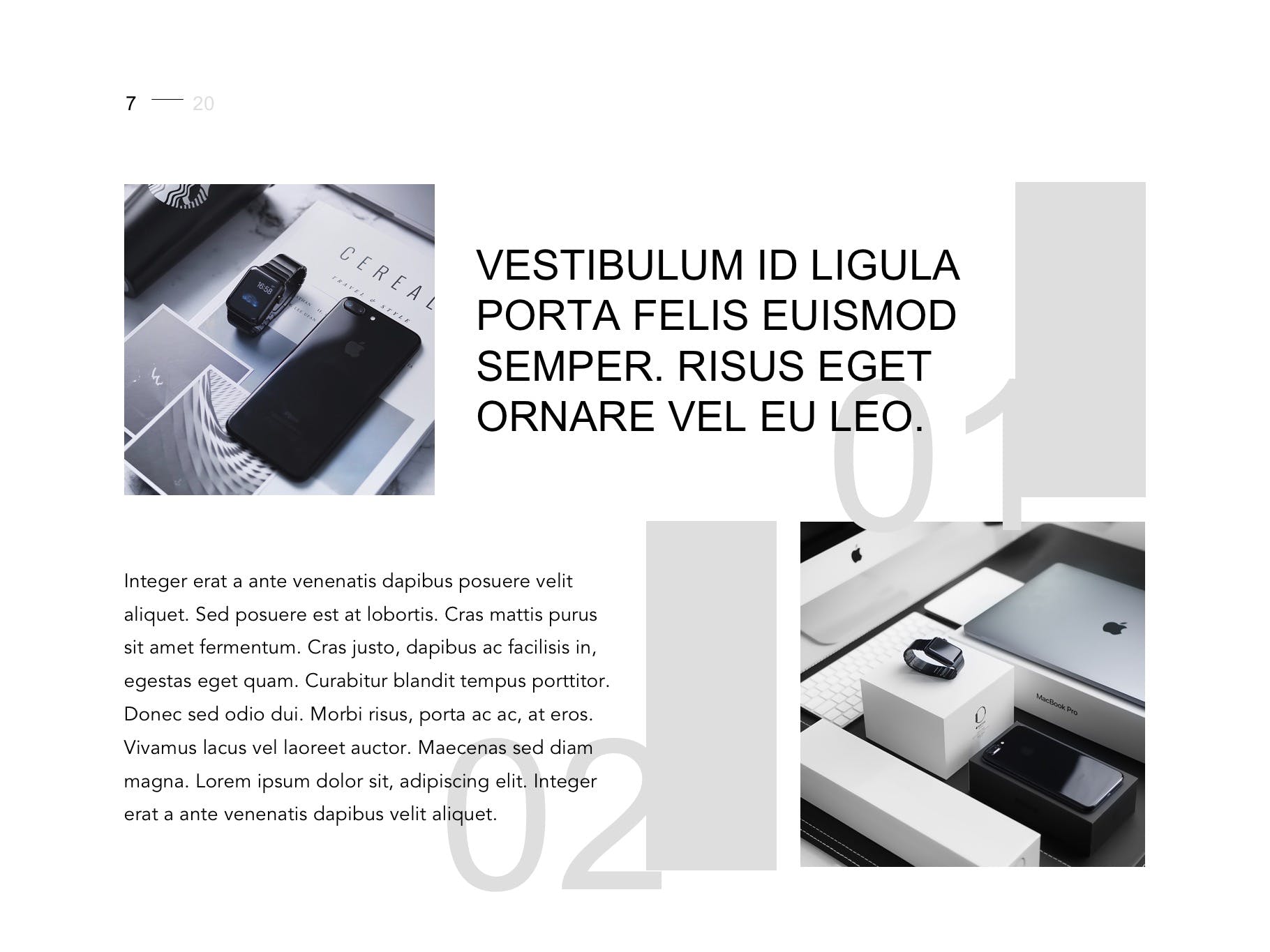 科技感产品设计展示谷歌幻灯片模板 Product Showcase Google Slides Template插图(6)