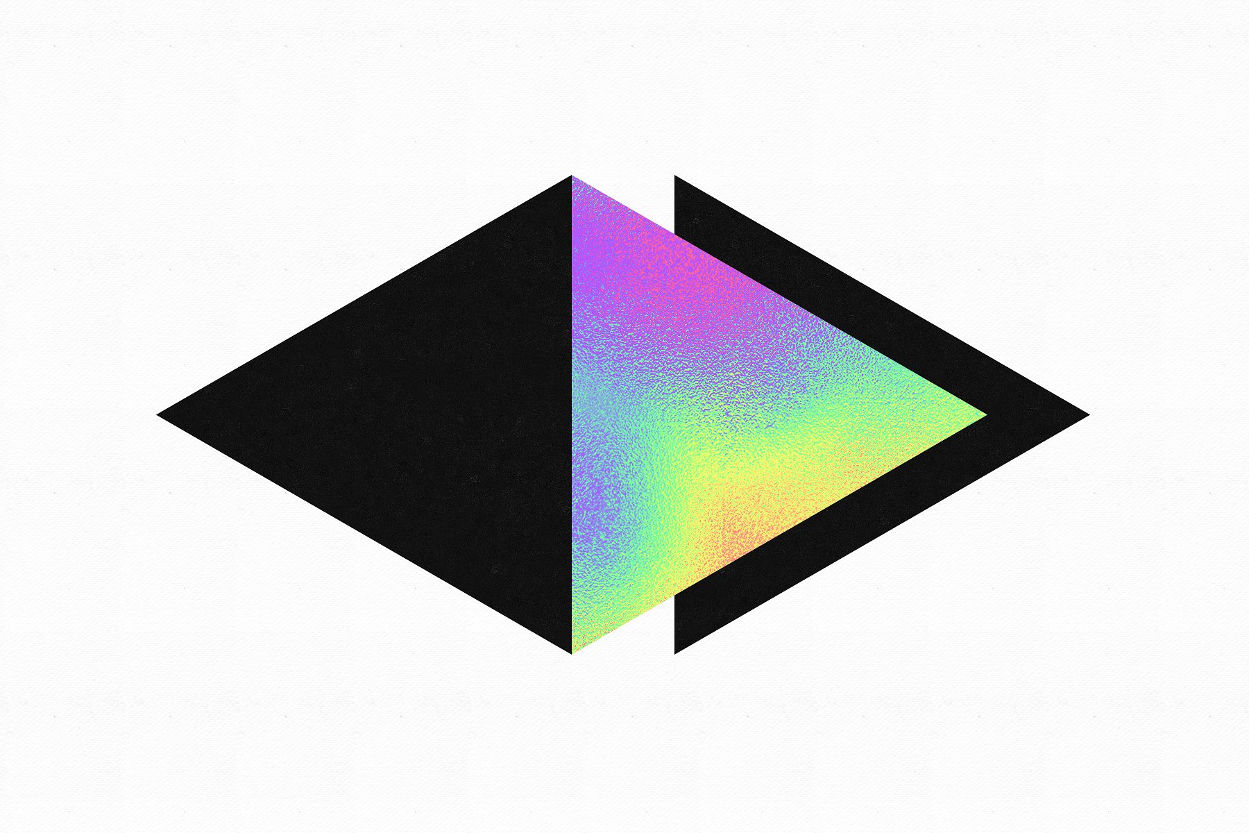 彩虹色 PS 特效图层样式 Iridescence – bright styles插图(4)