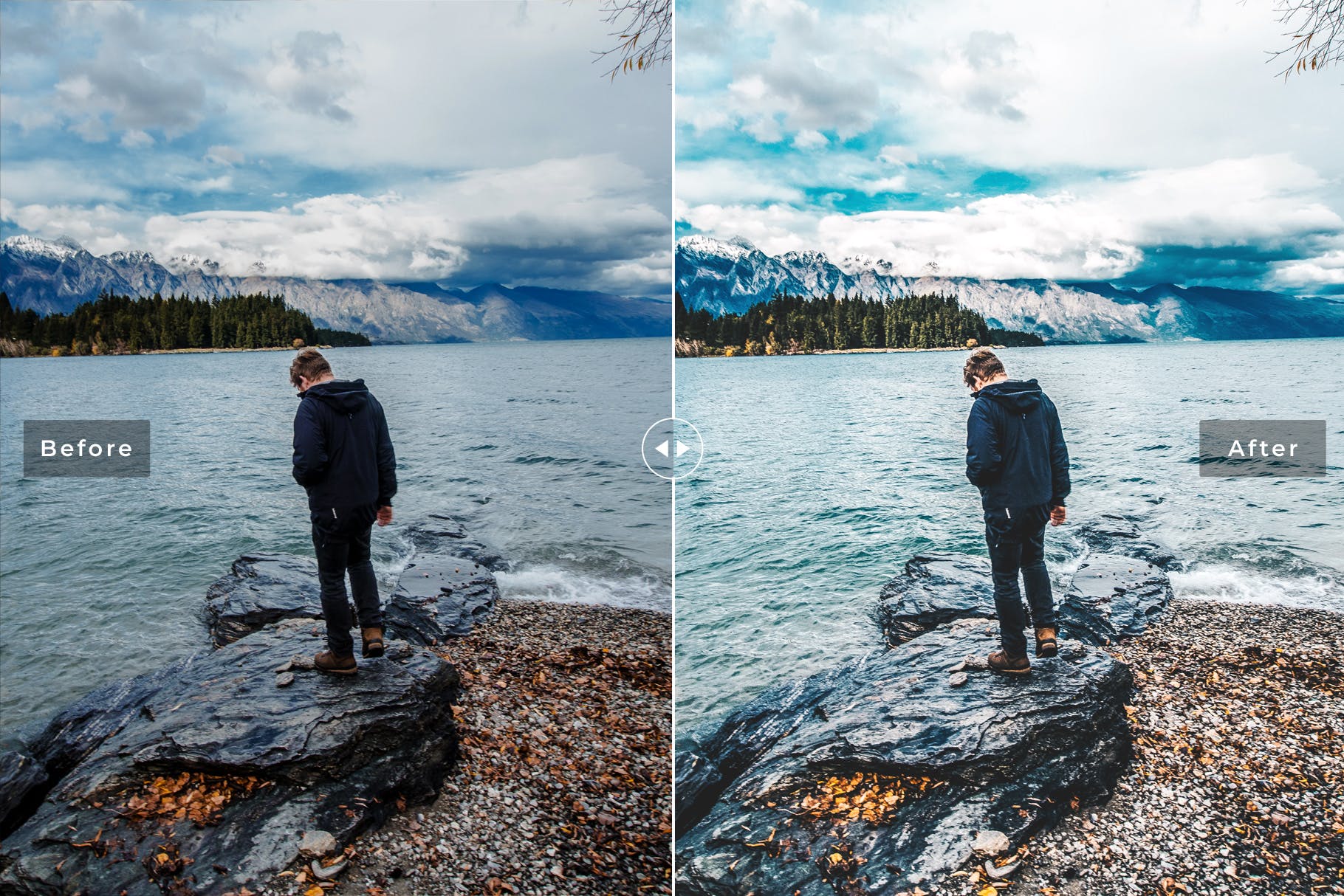 新西兰皇后镇旅游摄影Lightroom调色预设 Queenstown Mobile & Desktop Lightroom Presets插图(5)