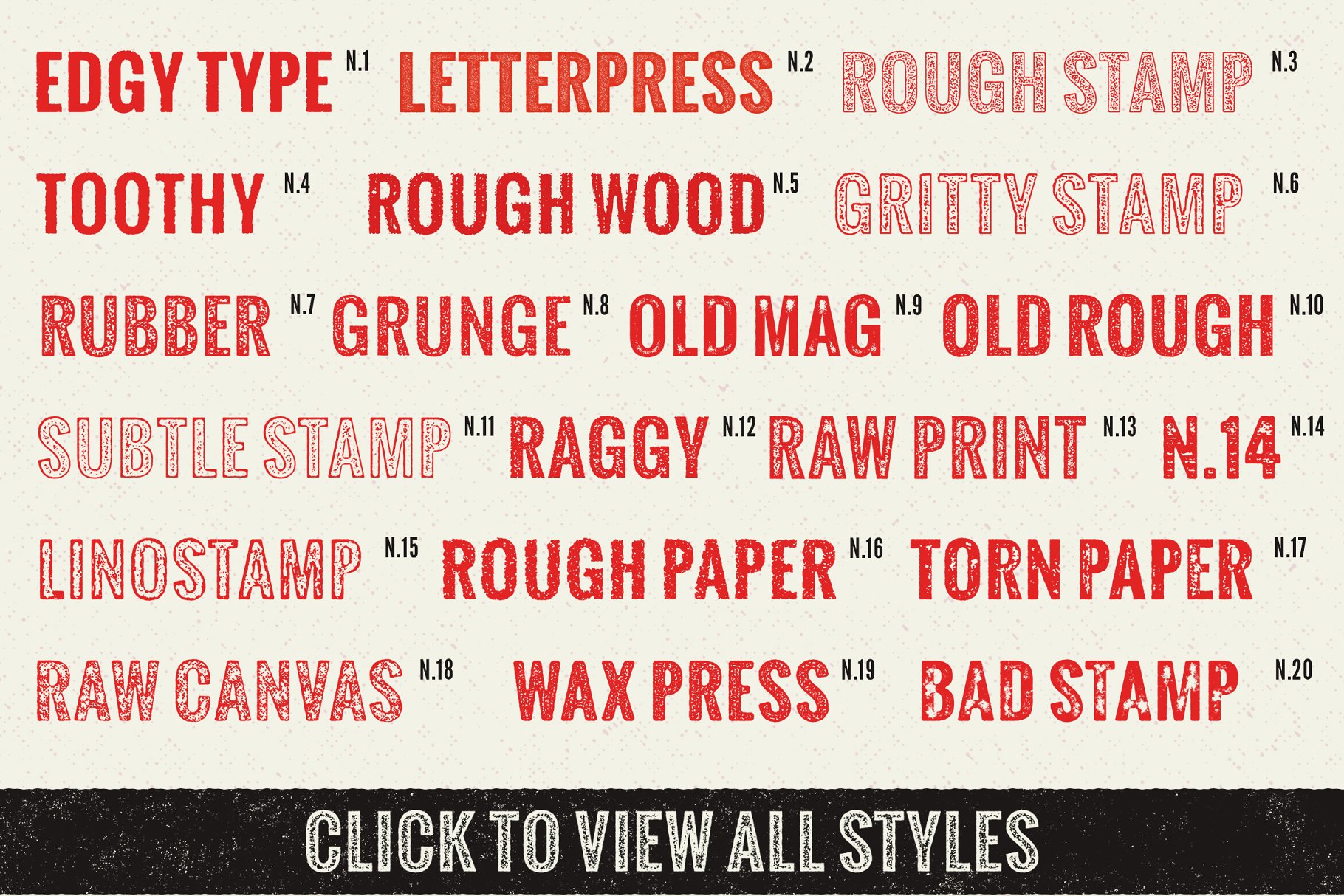 复古手工印刷文本图层样式 Sloppy Press Inc.插图(6)