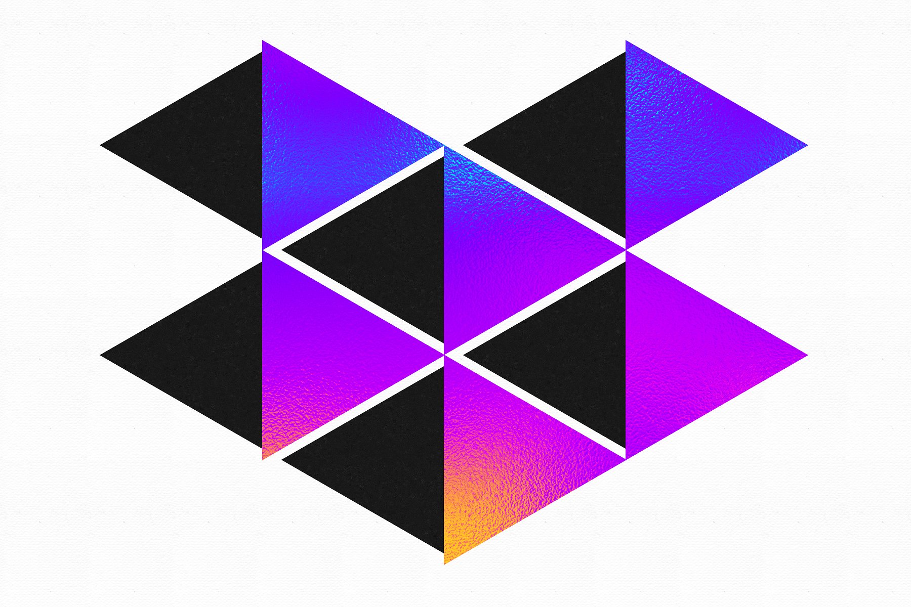 彩虹色 PS 特效图层样式 Iridescence – bright styles插图(7)