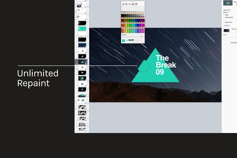 多用途 Keynote 幻灯片模板（100+页/450枚图标/50个信息图表） KASPIAN Keynote Presentation Theme插图(6)
