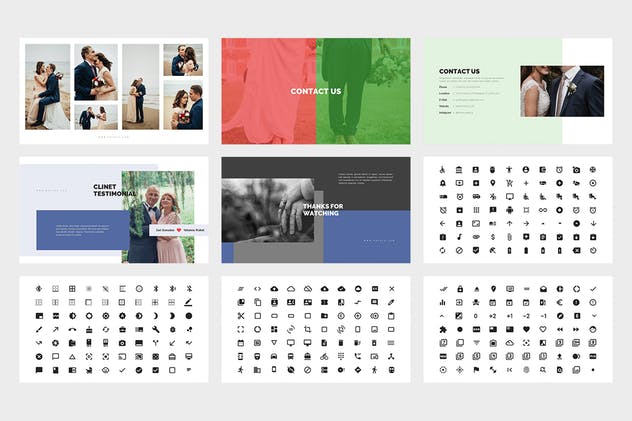 婚礼婚庆策划Google Slides幻灯片素材 Kavela : Wedding Ceremony Planner Google Slides插图(6)