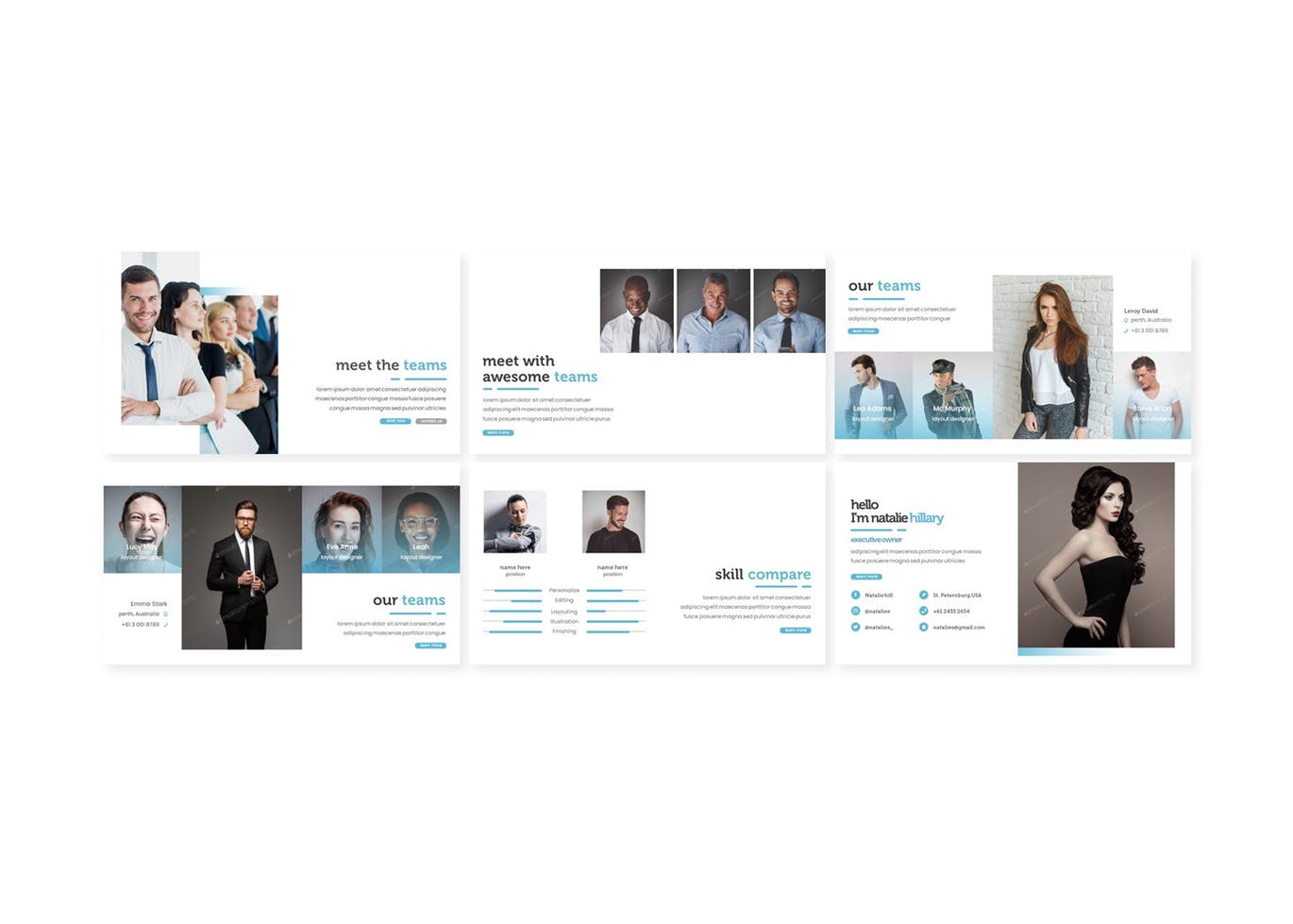 创意设计公司简介Keynote演示文稿设计模板 Mulox – Keynote Template插图(2)